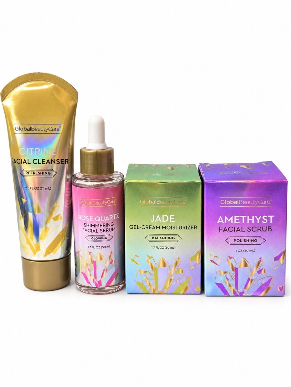 GEMESTONE RENEWING SKINCARE SET 4-PIECES